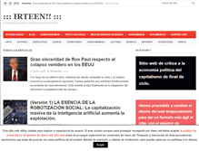 Tablet Screenshot of irteen.net